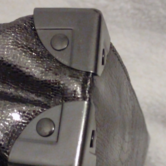 BCBGeneration Metallic Clutch with Turn Lock - Picture 8 of 11